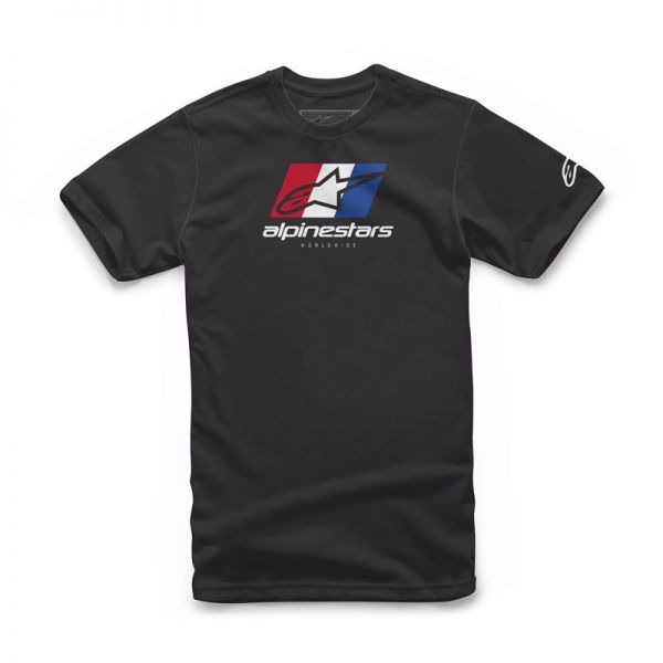ALPINESTARS T-Shirt: World Tour, schwarz