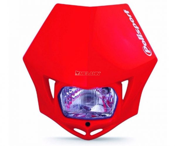 POLISPORT Lampe: MMX, rot