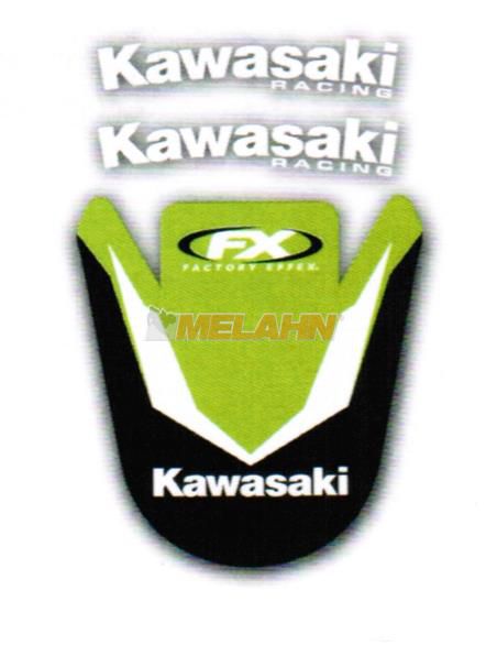 FX Aufkleber Kotflügel vorne KX 80/85 98-13