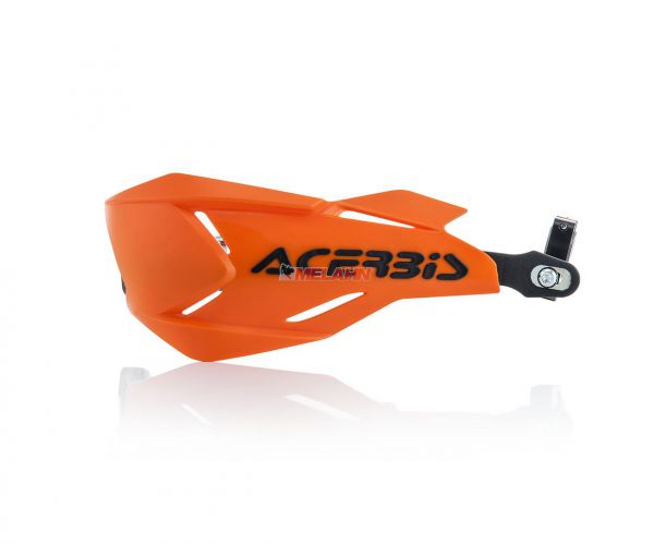 ACERBIS Handprotektor (Paar): X-Factory, orange/schwarz