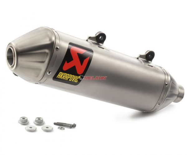 AKRAPOVIC Titan Werks-Enddämpfer, 250/350 EXC-F 17