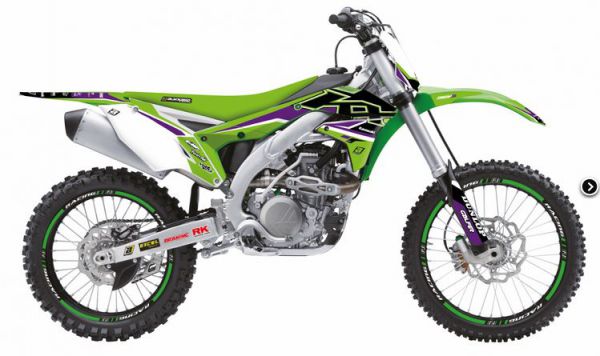 BLACKBIRD Dekor-Kit: Dream 5 für Kawasaki KXF 450 2016-2018