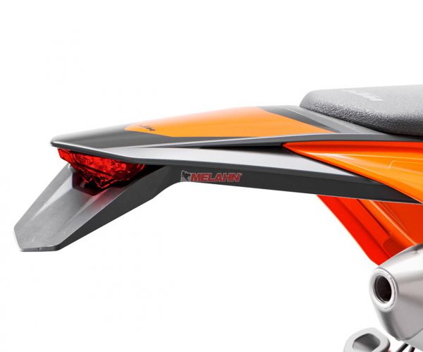 KTM Kotflügel hinten mit Dekor schwarz, EXC 2020