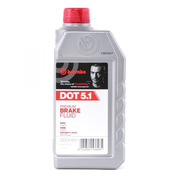 BREMBO Bremsflüssigkeit: DOT 5.1, 500ml