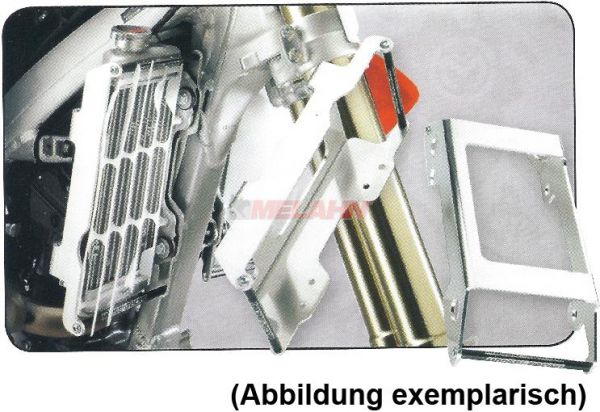 ZAP Aluminium-Kühlerschutz (Paar) für YZF 250 14-18 / 450 14-17