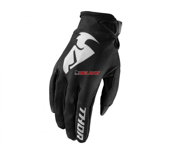 THOR Handschuh: Sector, schwarz