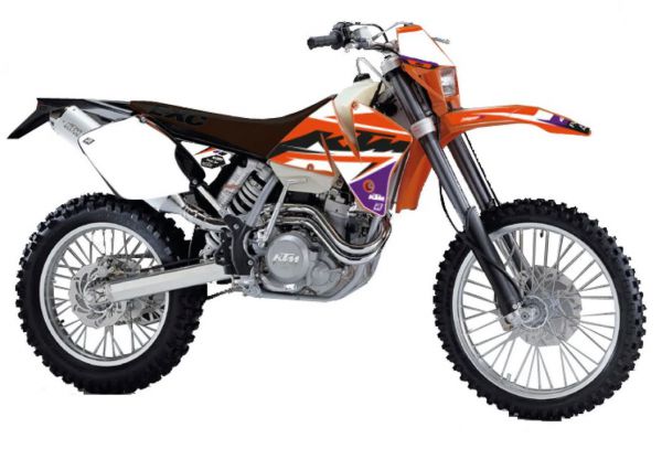 BLACKBIRD Dekor-Kit: Dream 5 für KTM 125-520 EXC 2001-2002