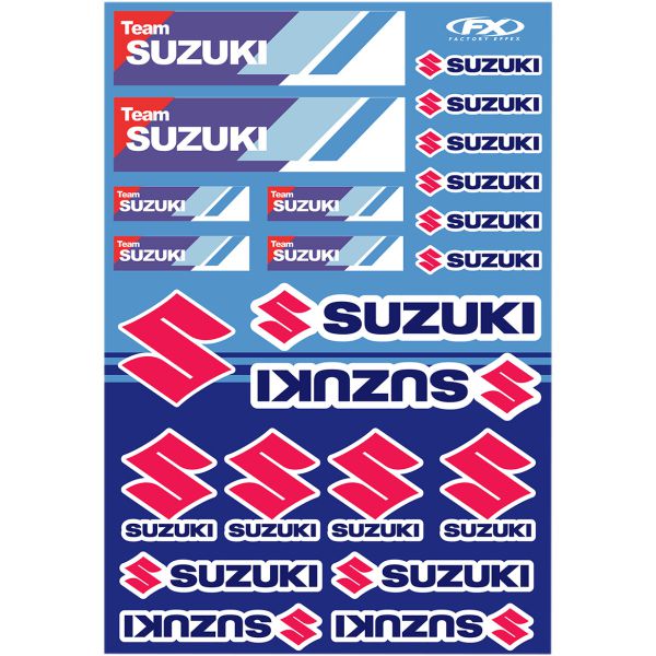 FACTORY EFFEX Generic Aufkleberkit: SUZUKI Racing