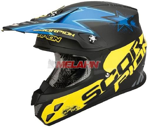 SCORPION Helm: VX-20 Air Magnus, blau, Größe S