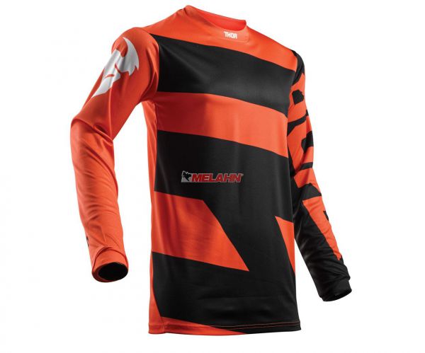 THOR Jersey: Pulse Level, schwarz/orange