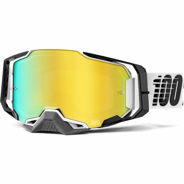 100% Brille: Armega Atmos, schwarz/weiß