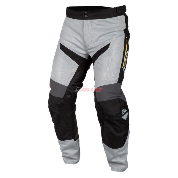 KLIM Hose: Mojave, grau/schwarz/gelb