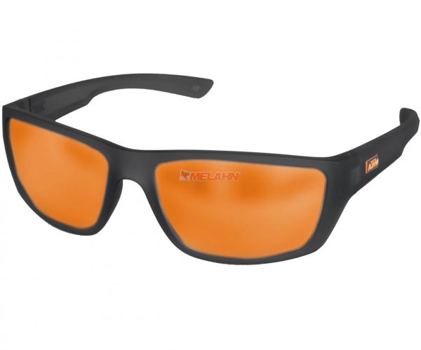 KTM Sonnenbrille: Factory, schwarz/orange, polarisiert