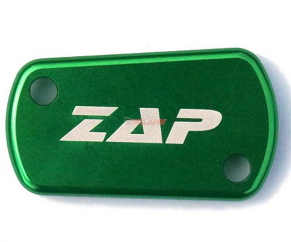 ZAP Aluminium-Deckel Fußbremszylinder, KX/KXF/RM/RMZ, grün