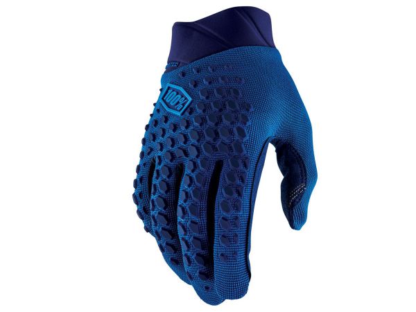 100% Handschuh: Geometric, slate blue