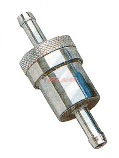 DR Benzinfilter Aluminium mit Sieb, aufschraubbar