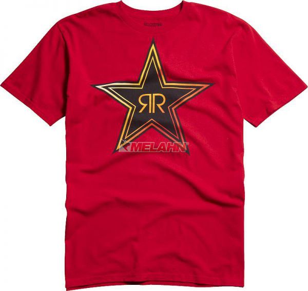 FOX T-Shirt: Rockstar Fade, rot