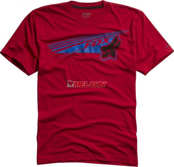 FOX Tech T-Shirt: Beacon, rot