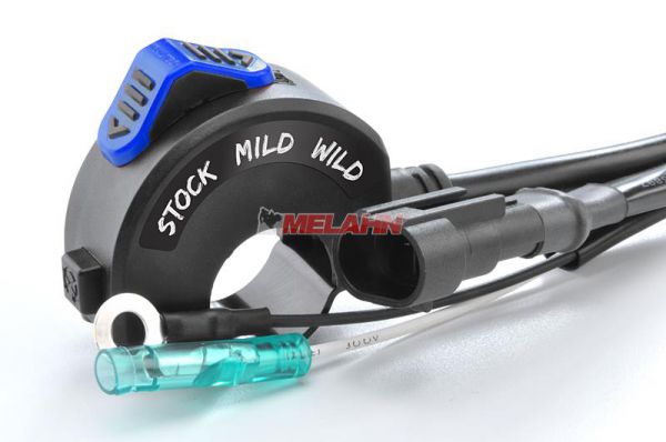 TRAIL TECH Mapping-Schalter blau, HUSABERG FE/FS/FX 09-12