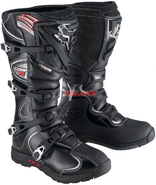 FOX Stiefel: Comp 5, schwarz