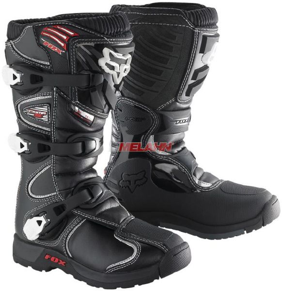 FOX Kids Stiefel: Comp 5, schwarz