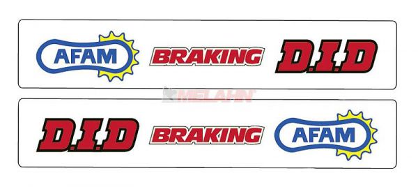 FX Schwingenaufkleber (Paar): AFAM/BRAKING/DID