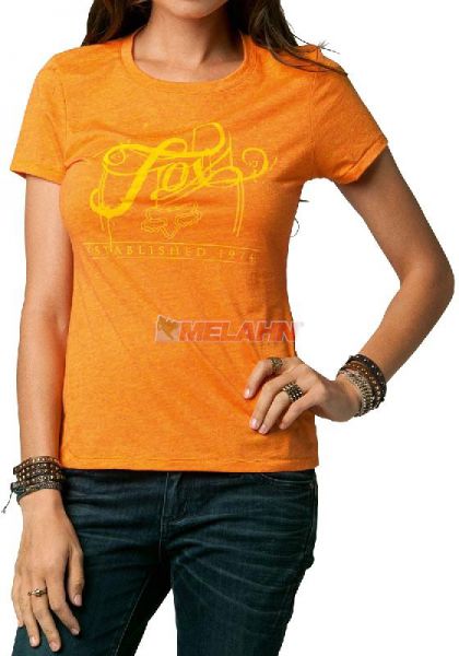 FOX Girls T-Shirt: Ink Crew, orange