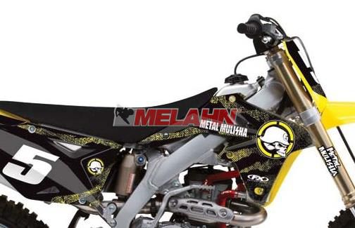 FX Tankdekor + Airbox: Metal Mulisha RMZ 450 08-