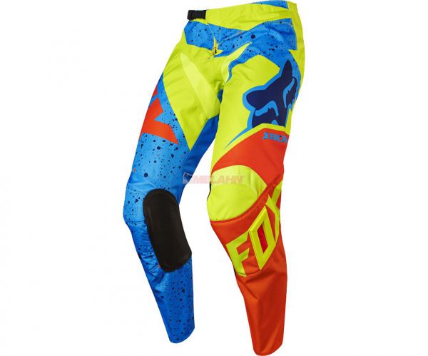 FOX Youth Hose: 180 Nirv, gelb/blau