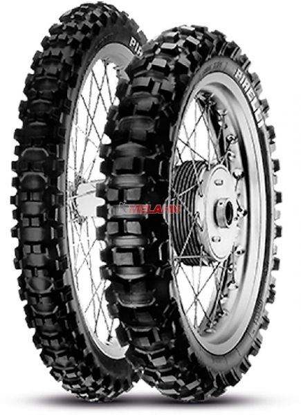 PIRELLI Reifen: XC Mid Hard, 140/80-18 (mit Straßenzulassung)