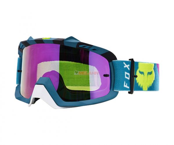 FOX Brille: AIR SPACE Rhor, blau/pink, verspiegelt