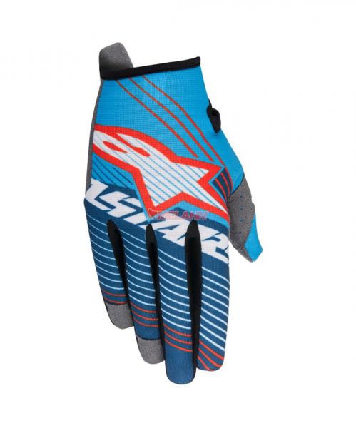 ALPINESTARS Handschuh: Radar Tracker, blau/weiß
