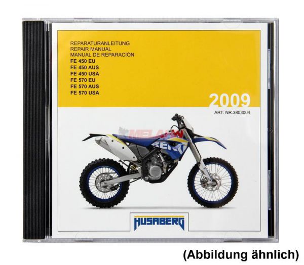 HUSABERG Werkstatthandbuch auf CD: TE 125-300 11-14