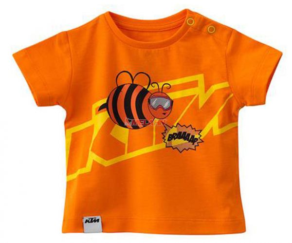KTM Baby Shirt: Bee, orange
