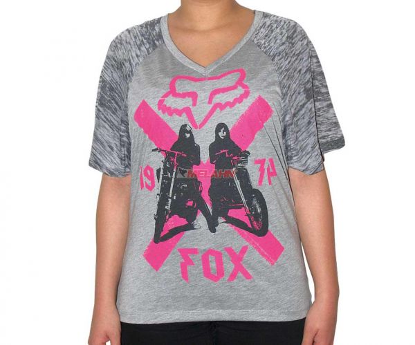 FOX Girls T-Shirt: Night Moves Dolman, schwarz