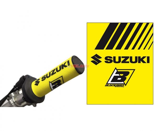 BLACKBIRD Clean-Grip mit Klettverschluß (Paar): SUZUKI World MXGP