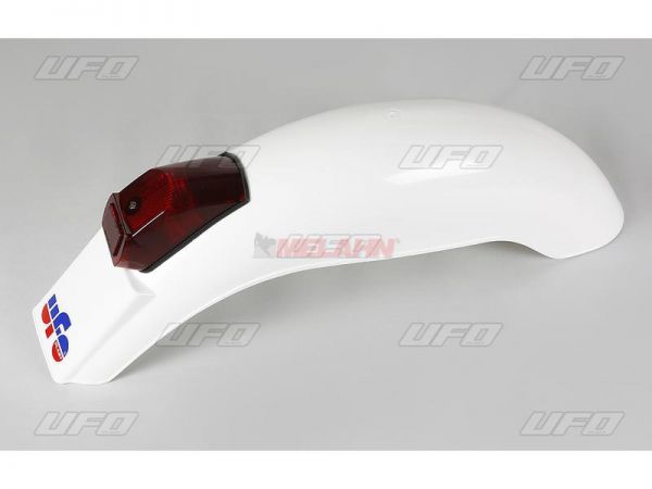 UFO Classic-Kotflügel hinten: Universal 50-125ccm, weiß