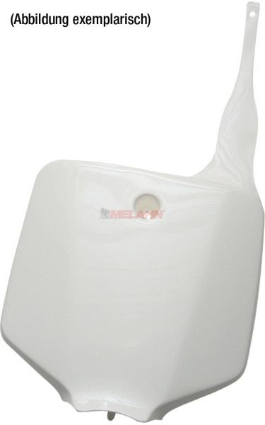 POLISPORT Starttafel, RM 85, weiß